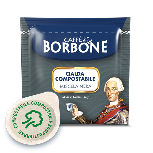 Caffe’ Borbone – 300 Black blend Compostable Paper Pods